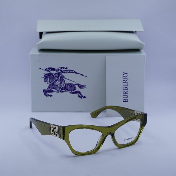 Burberry Accessories - Burberry BE2405U 4118 Cat Eye Eyeglasses 53mm – Green